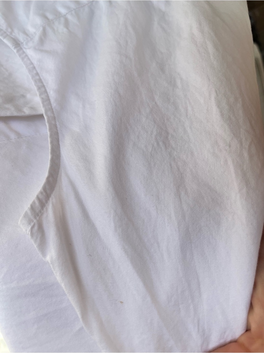 J. Crew White Sleeveless Button-Down Top with Crystal Collar - Picture 11 of 13